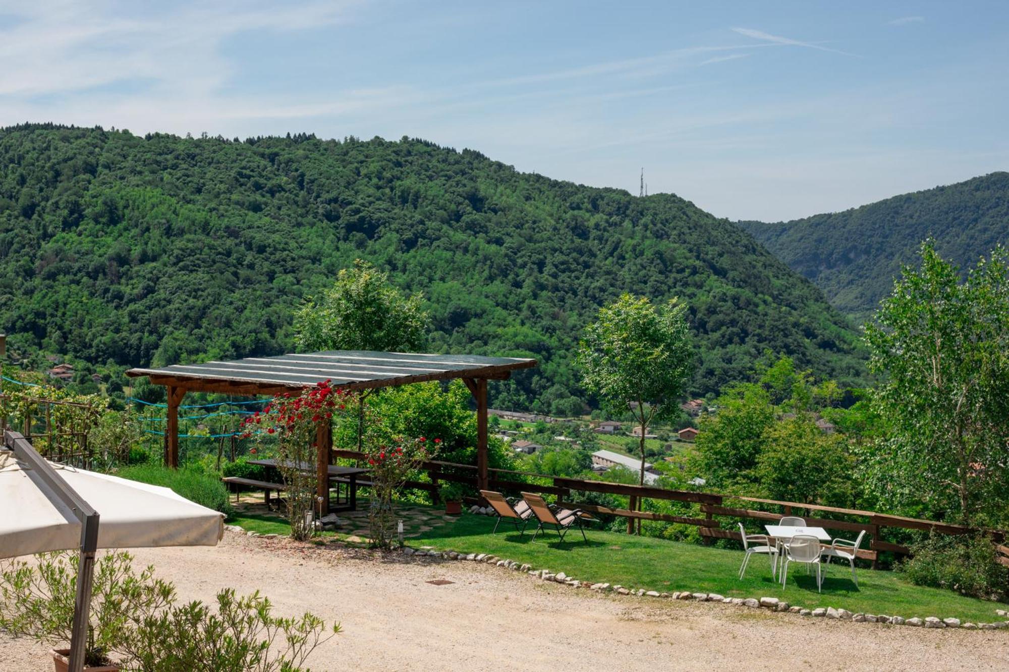 Agriturismo Riva Dei Coz Sequsino ภายนอก รูปภาพ