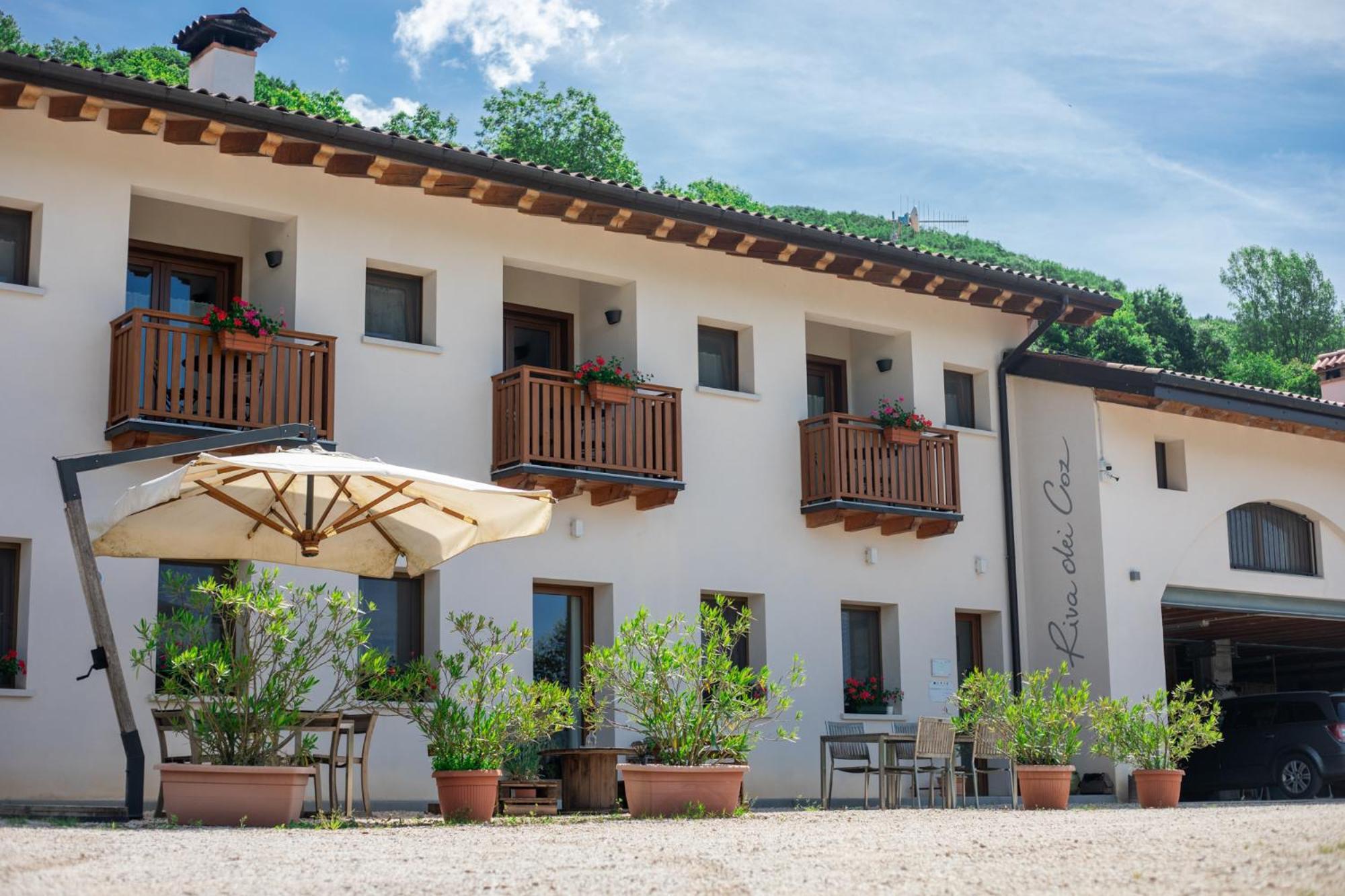 Agriturismo Riva Dei Coz Sequsino ภายนอก รูปภาพ