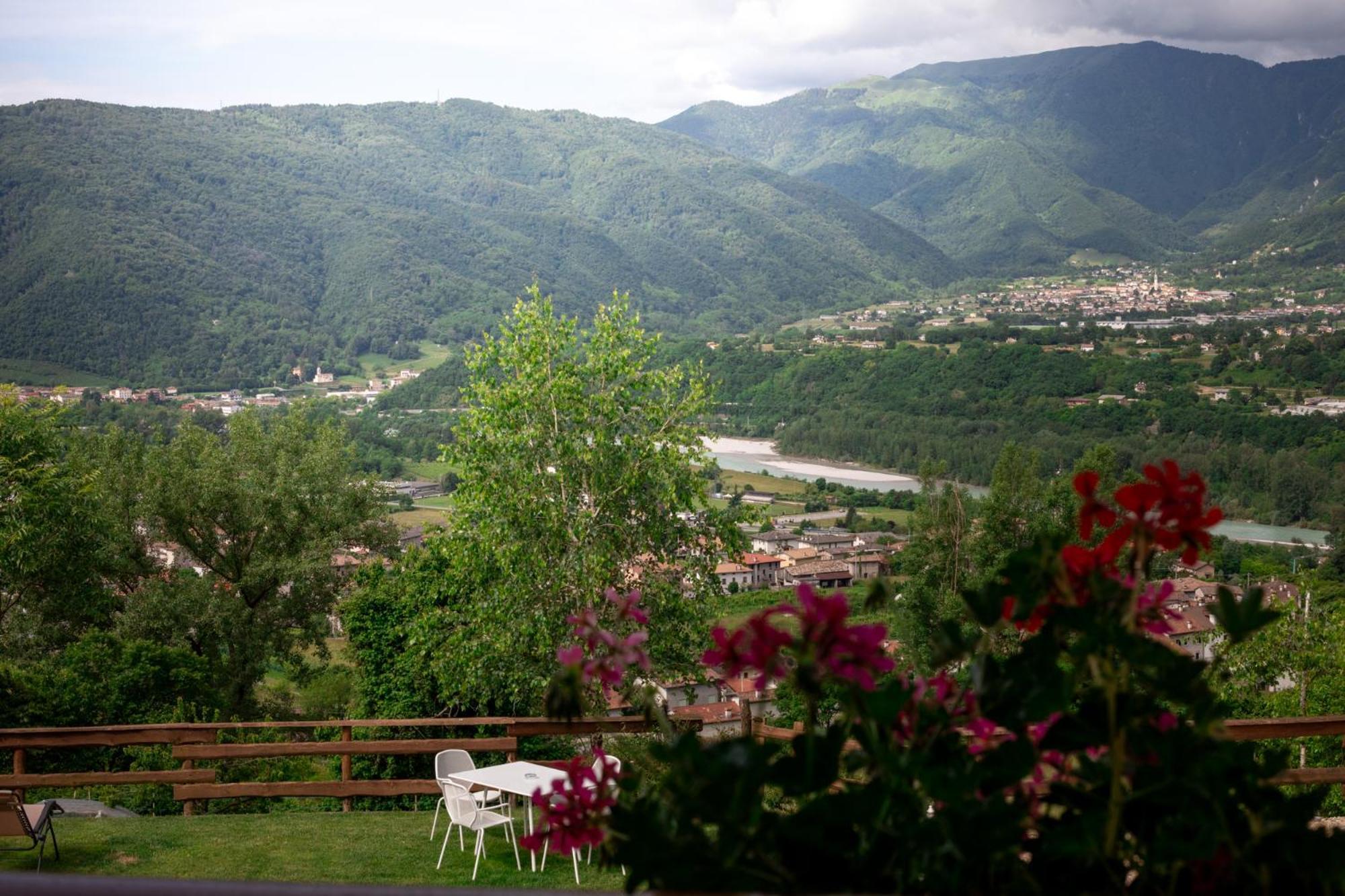 Agriturismo Riva Dei Coz Sequsino ภายนอก รูปภาพ